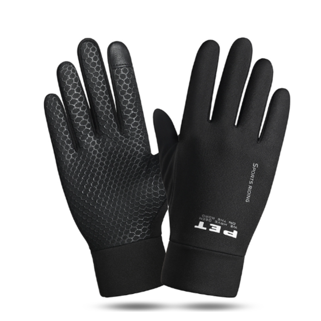 Men's sports gloves with anti-slip and water repellent