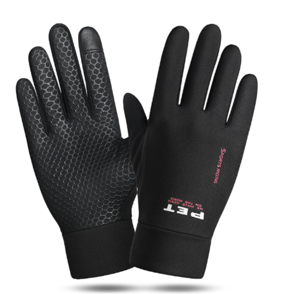 Men's sports gloves with anti-slip and water repellent