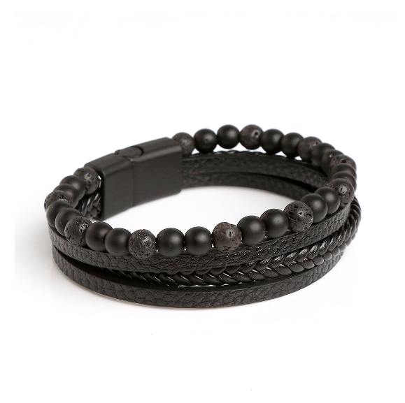 Pulsera de cuero para hombre: Estilo y elegancia en tu muñeca