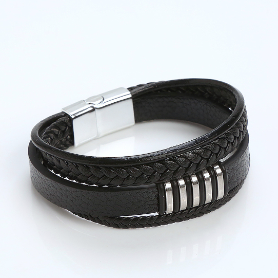 Pulsera de cuero para hombre: Elegancia y estilo