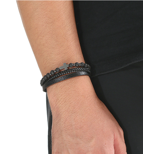 Pulsera de cuero para hombre: Elegancia y estilo en tu muñeca